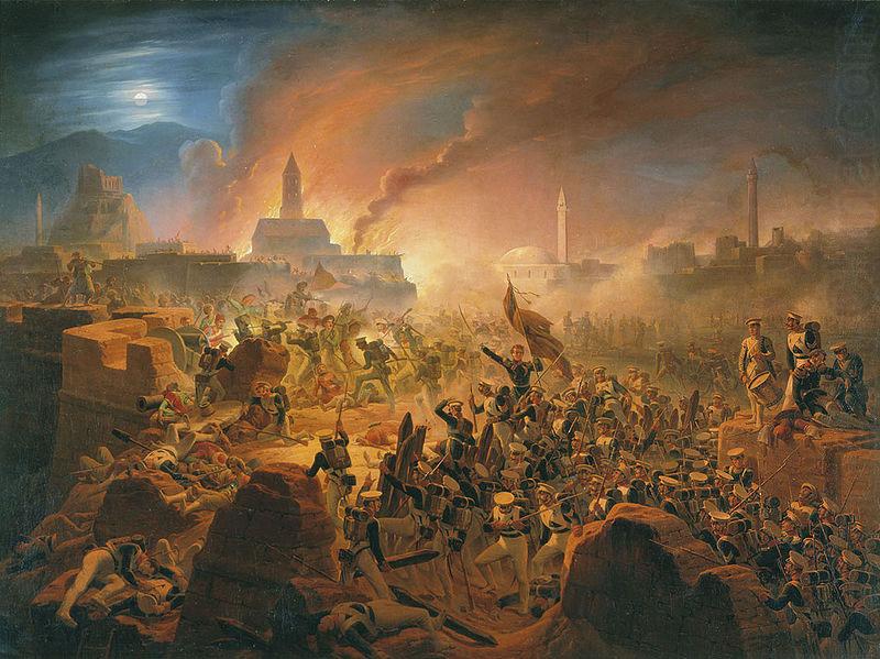 Siege of Akhaltsikhe 1828, by January Suchodolski, January Suchodolski